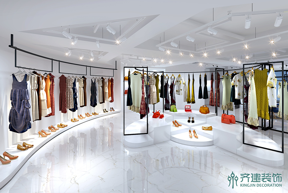 上海tudoo品牌服裝店面裝修設計效果圖2