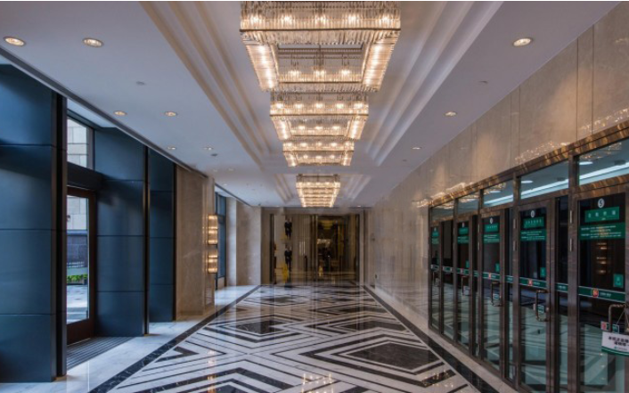 環(huán)球港高級辦公樓大堂前廳 環(huán)球港高級辦公樓大堂前廳