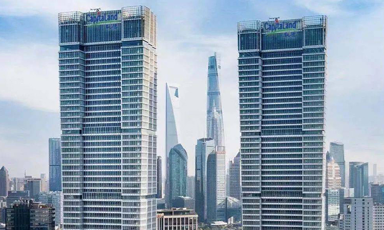 上海北外灘來福士寫字樓近照 上海北外灘來福士寫字樓近照