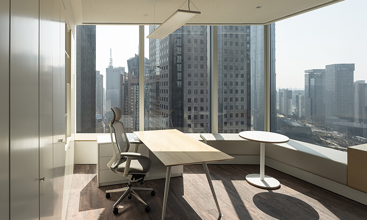 現代CBD辦公室裝修設計