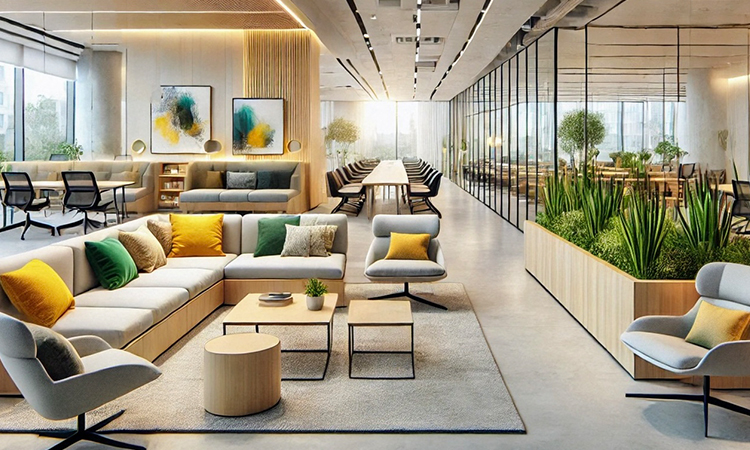 辦公休息室裝修環境展示